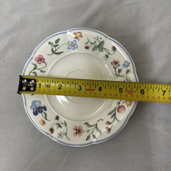 VILLEROY AND BOCH MARIPOSA BONE CHINA CUP AND SAUCER - GERMANY FS Bnfts Charity - Picture 9 of 11